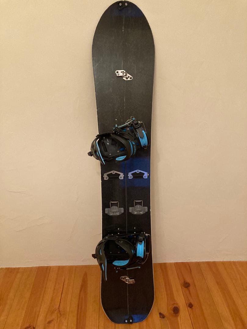 VOLTAGE design スプリットボード163、ビンディング、スキーシール