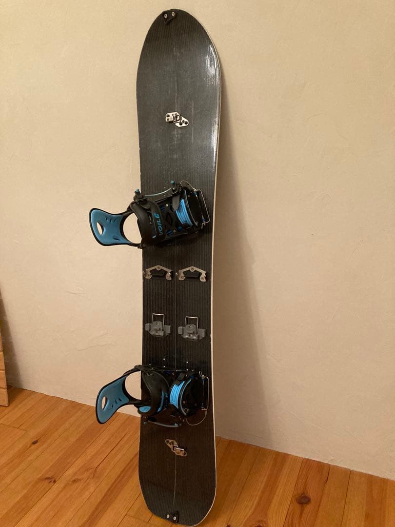 VOLTAGE design スプリットボード163、ビンディング、スキーシール