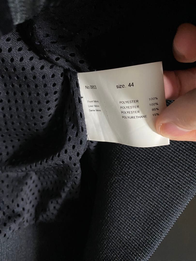 【名作】NEON SIGN ネオンサイン トラックジャケット 44 ブラック