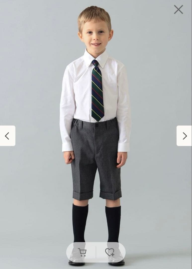 Kodomo BEAMS セレモニーブレザーセット 130cm