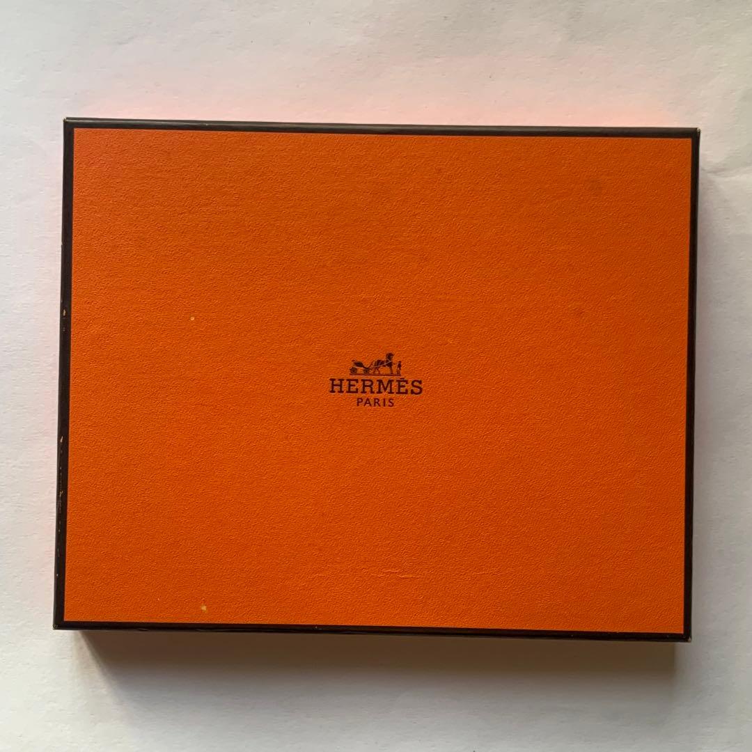 HERMES エルメス シェーヌダンクル スクエアプレート 箱
