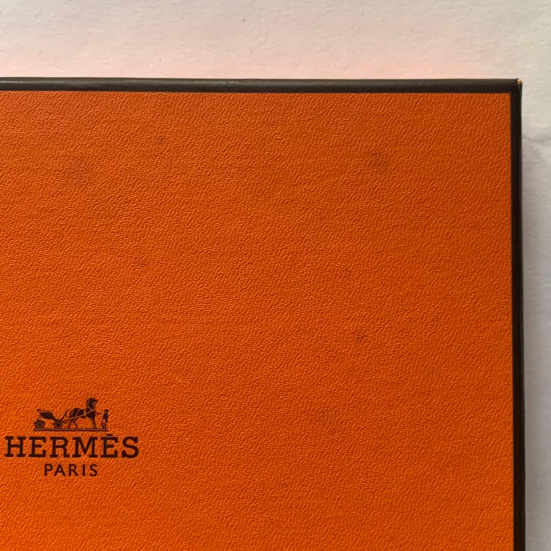HERMES エルメス シェーヌダンクル スクエアプレート 箱
