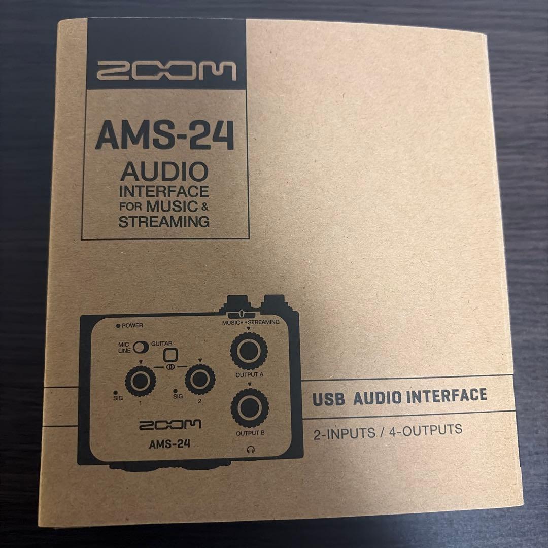 ZOOM AMS-24 オーディオインターフェイス