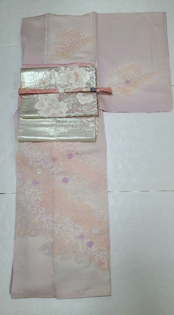 正絹　訪問着　4点セット　お宮参り　七五三　卒業式　入学式　美品