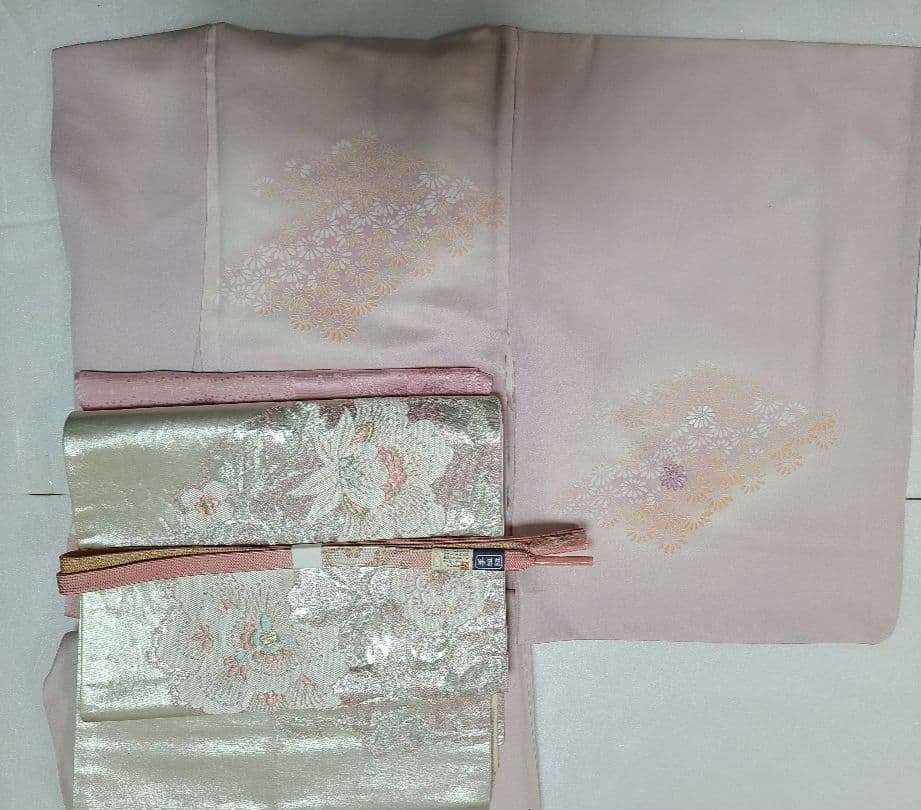 正絹　訪問着　4点セット　お宮参り　七五三　卒業式　入学式　美品