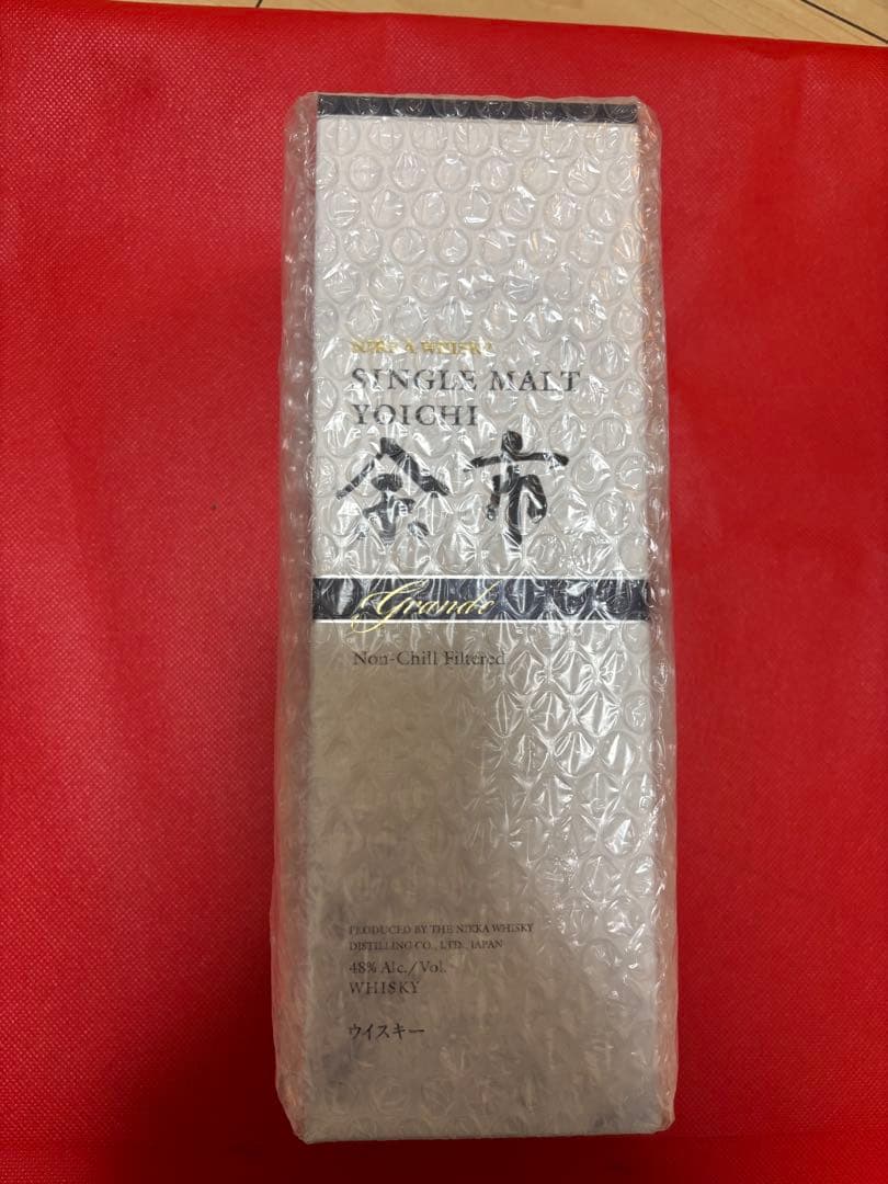 【空港限定・新品】ニッカ シングルモルト 余市 グランデ 700ml 箱付き