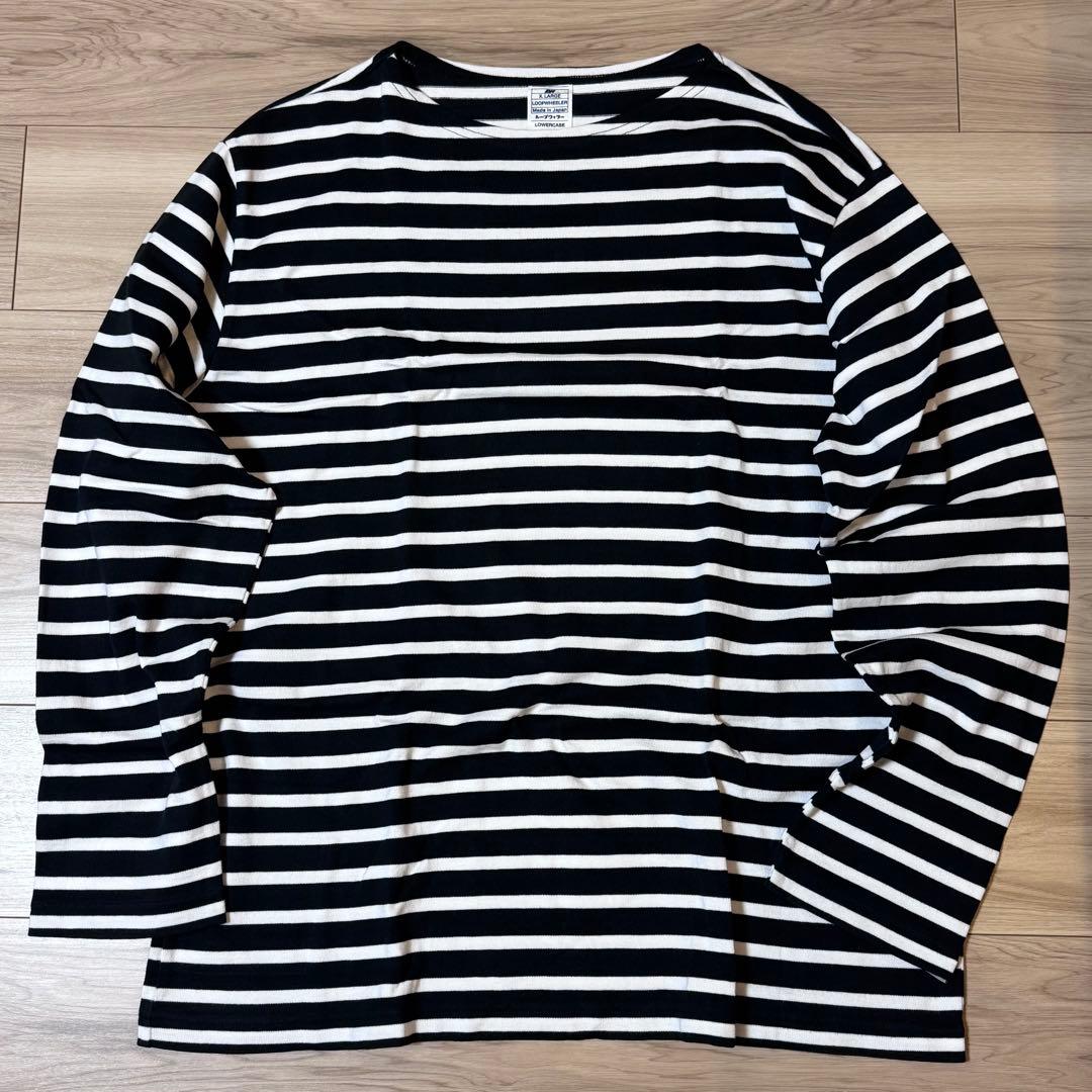 ループウィラー　リラックスバスクシャツ　エディフィス別注　XL