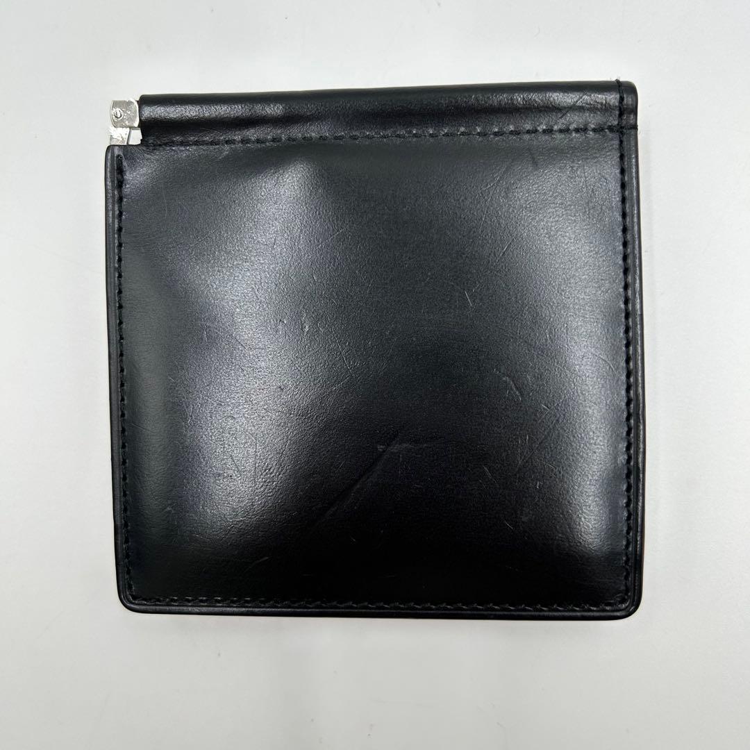 か*ぎ様 【美品】ガンゾ AVON 小銭入れ付きマネークリップ ブライドルレザー