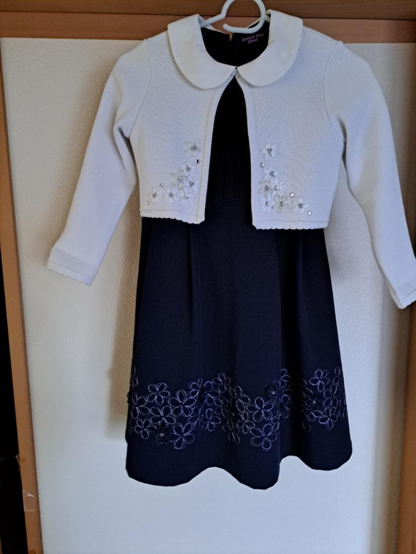 アナスイミニ　ワンピース&ボレロ　130cm