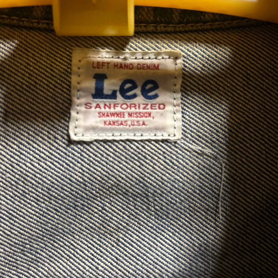 Lee 1st 白タグ 旧モデル復刻デニムJKT D-TK9228 Lサイズ？