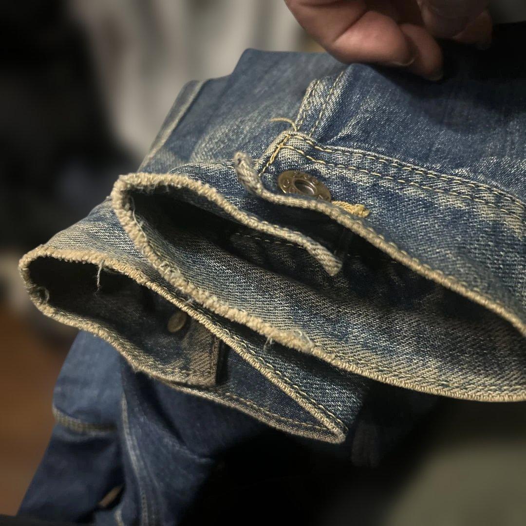 Lee 1st 白タグ 旧モデル復刻デニムJKT D-TK9228 Lサイズ？