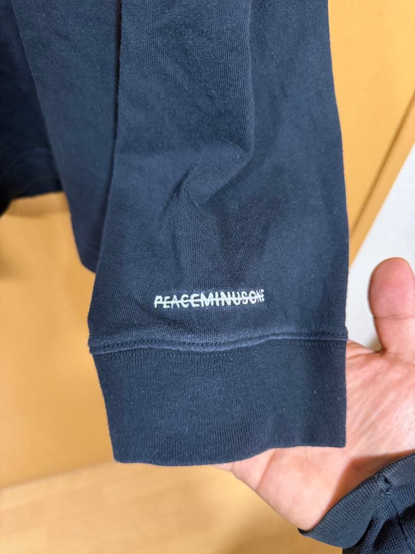 NIKE PEACEMINUSONE ブラック　長袖　ロンT