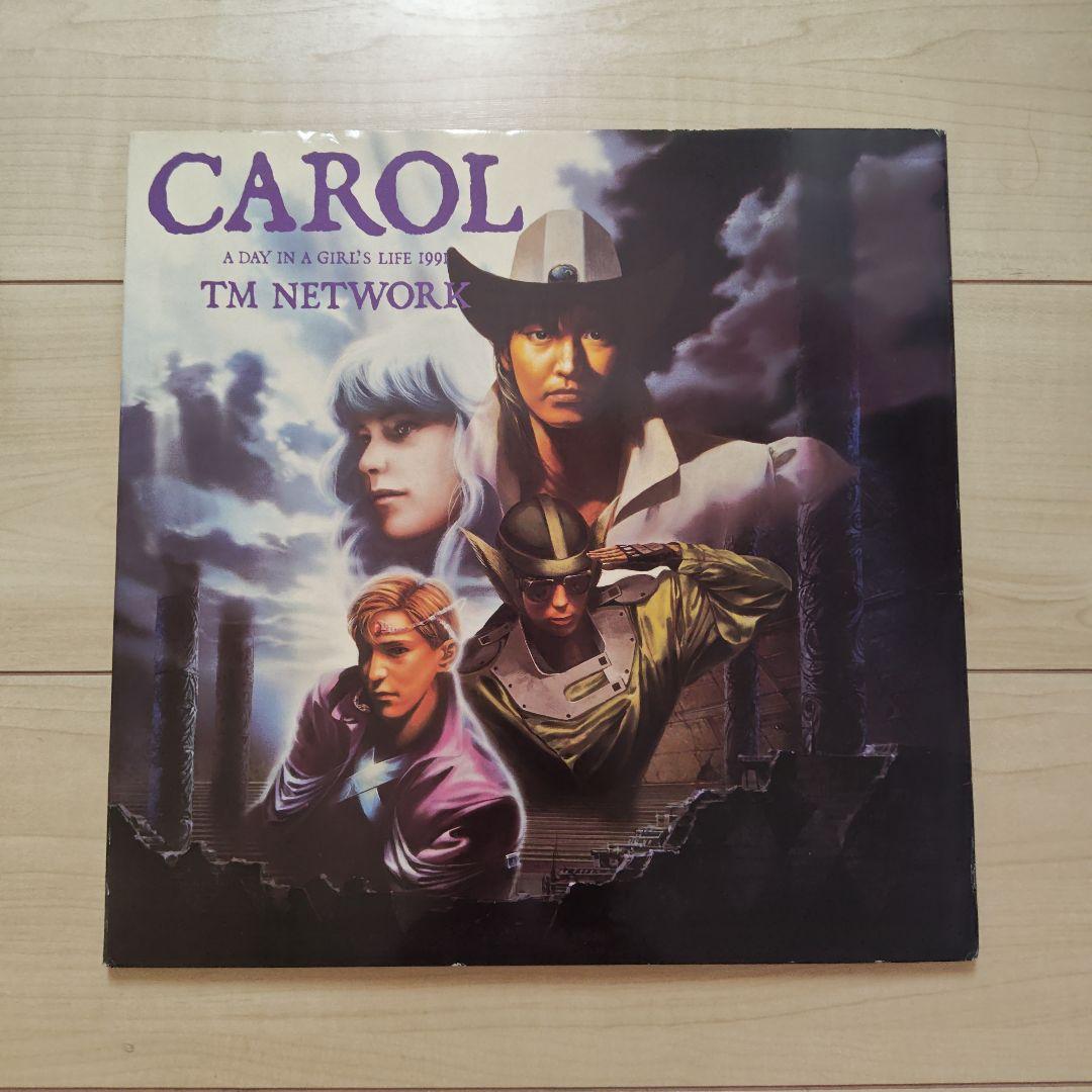 TM NETWORK　CAROL　LPレコード