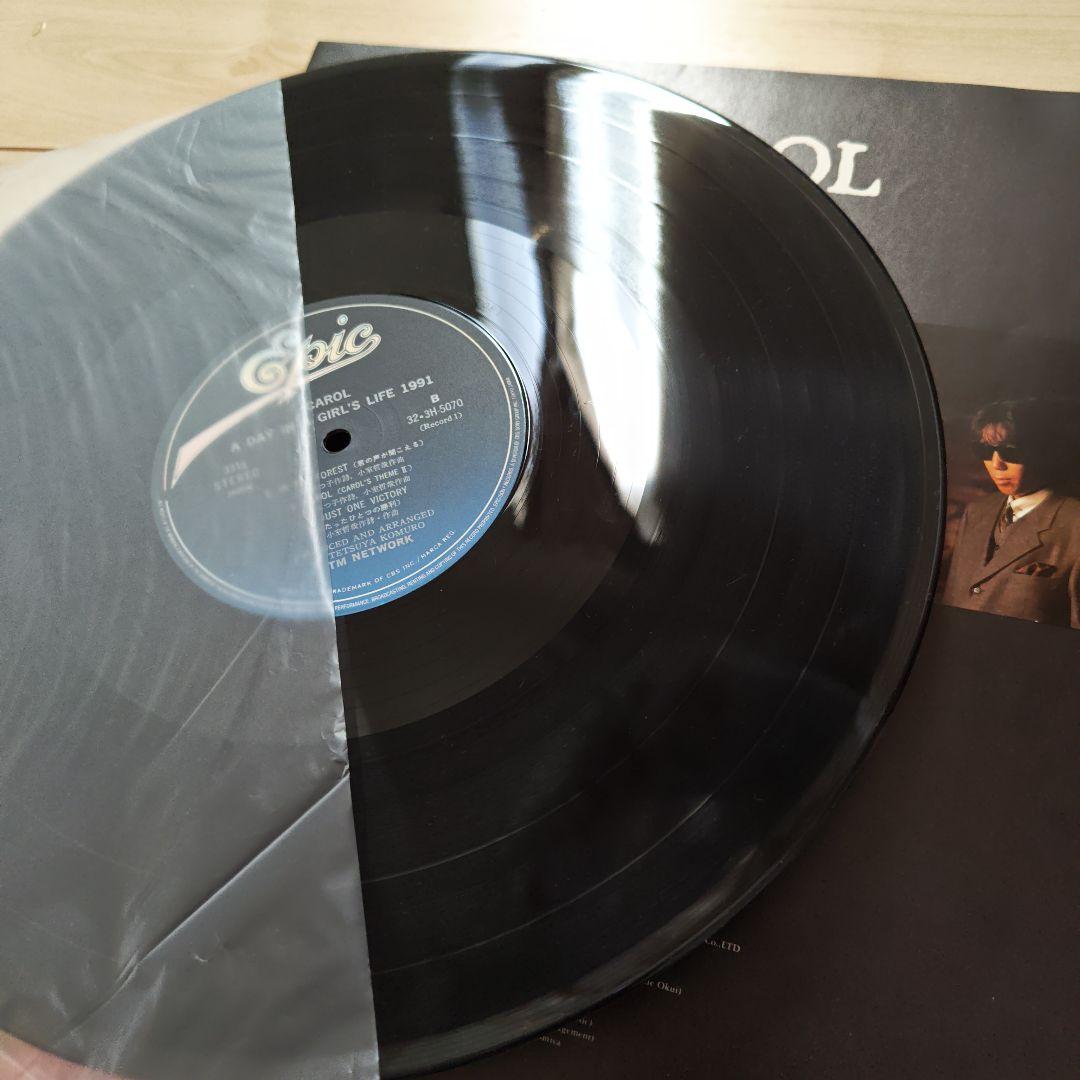 TM NETWORK　CAROL　LPレコード