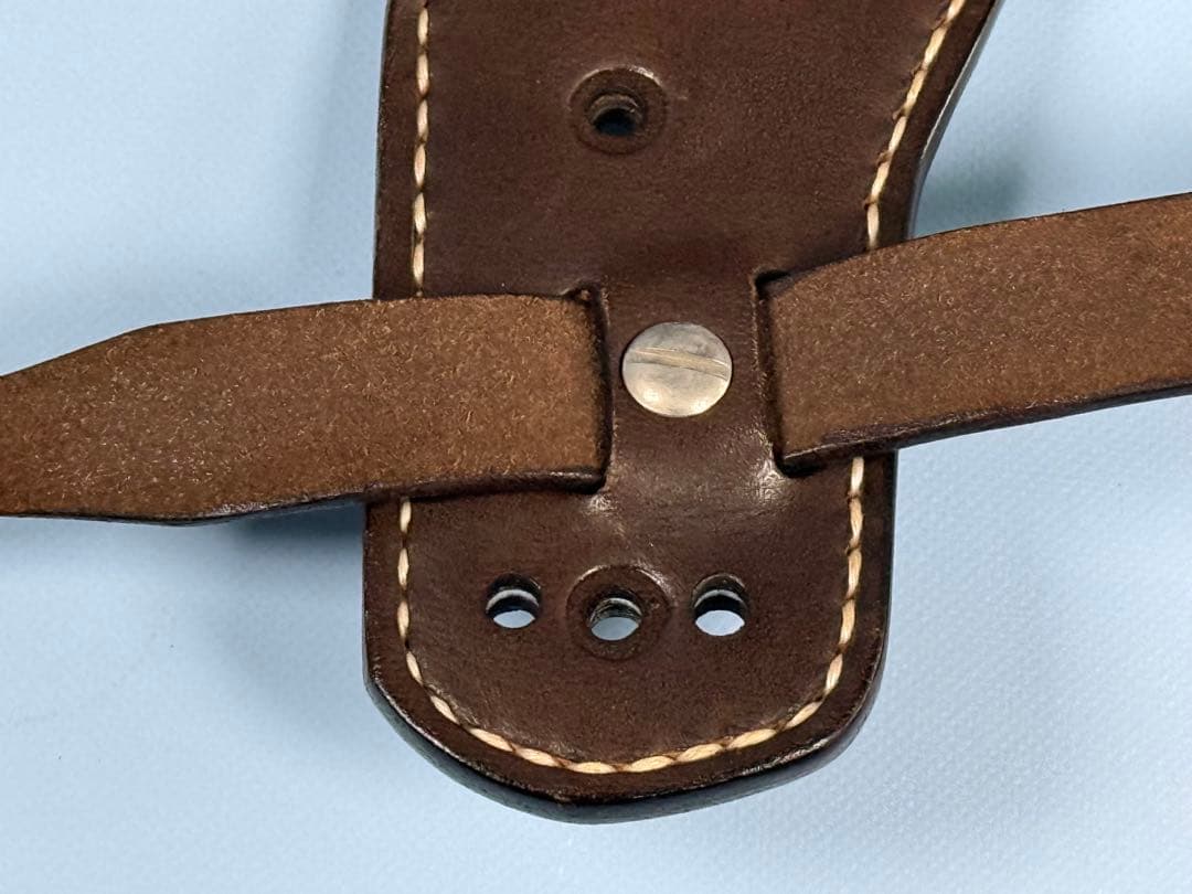 コルト山田製SAAファストドロー専用リグ（ダークブラウン）