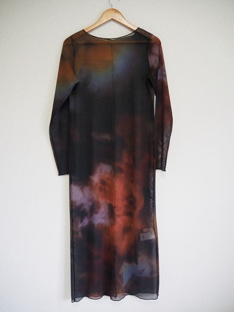 Ameri MIRANDA TAIDAI SHEER LONG TOP Mサイズ