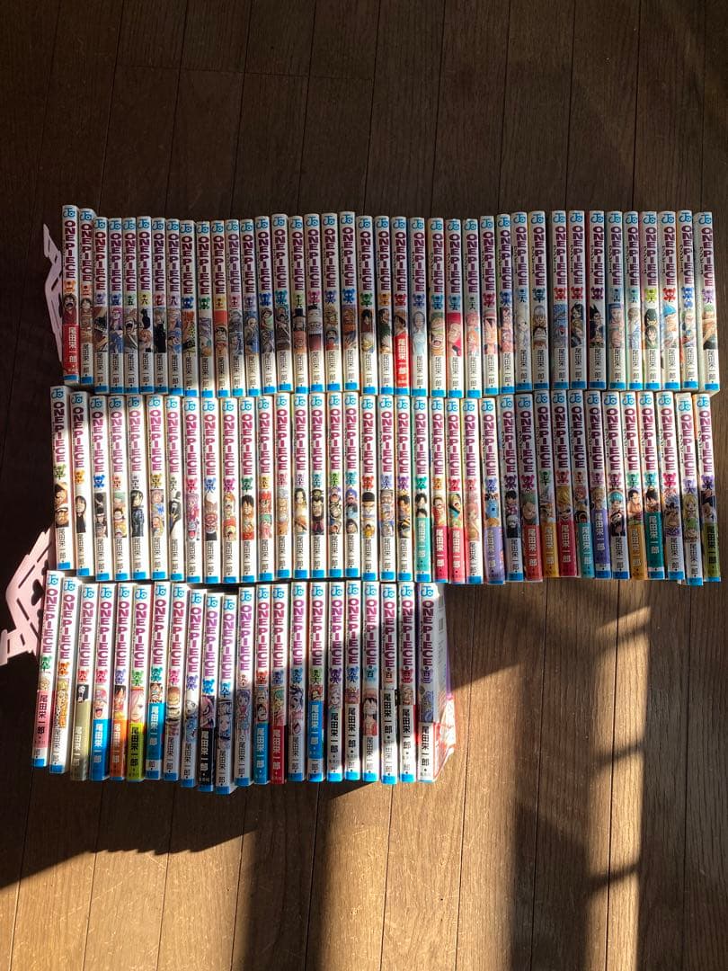 ワンピース1~103巻 65.66.67.95.97巻無し