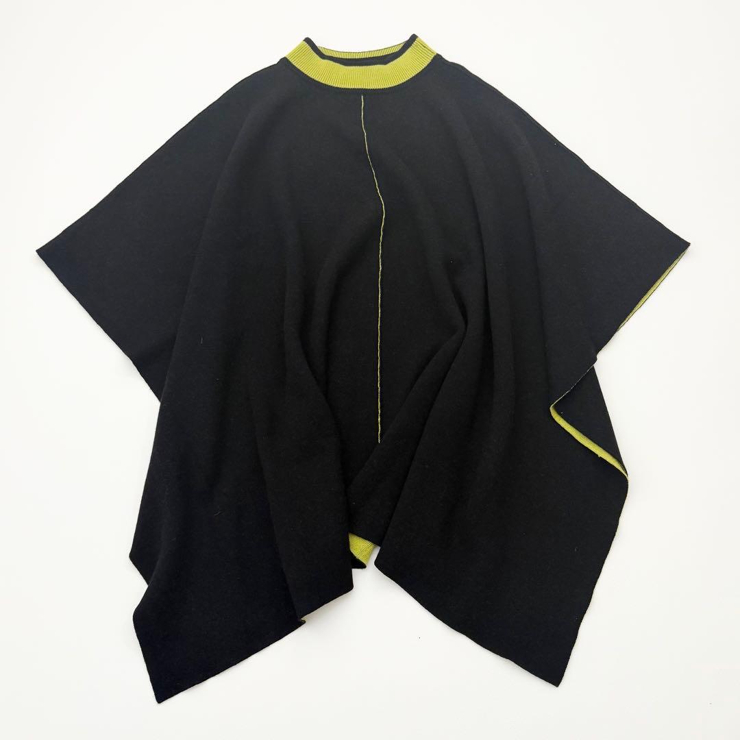 CABaN キャバン カシミヤニット ポンチョリバーシブル オーバーサイズ