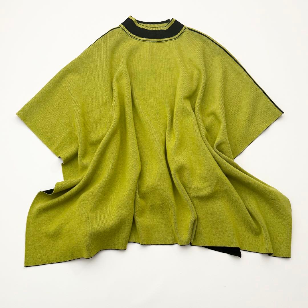 CABaN キャバン カシミヤニット ポンチョリバーシブル オーバーサイズ