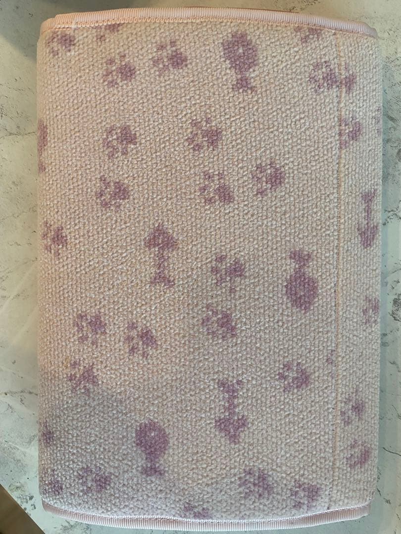 FEHER 猫刺繍 母子手帳ケース ピンク