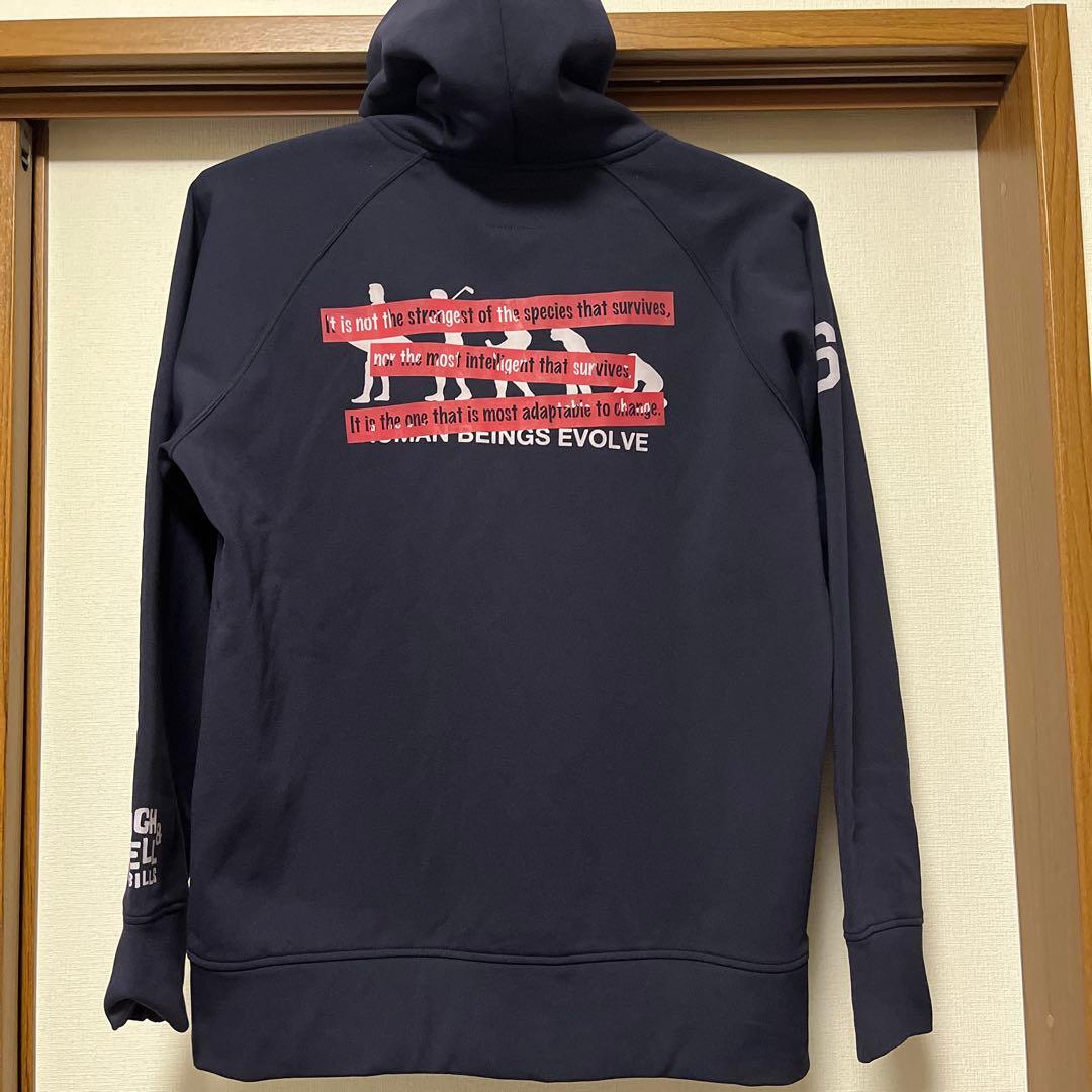 ラフアンドスウェルジップアップパーカーMサイズブラック美品です。