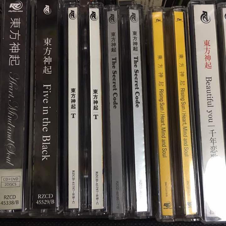 東方神起 CD ジャケカ付き