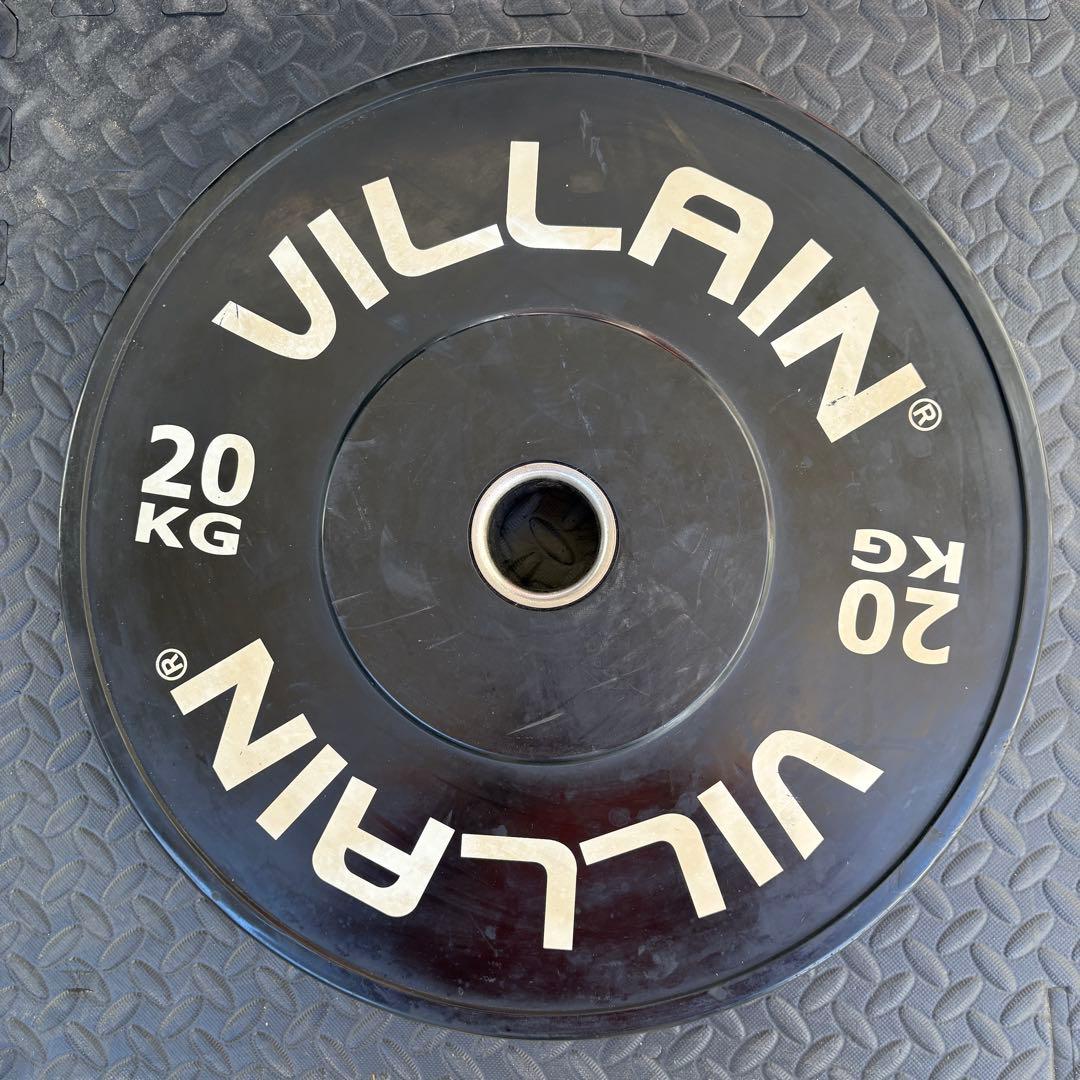 バンパープレートセット VILLAIN 5kg〜25kg 合計150kg