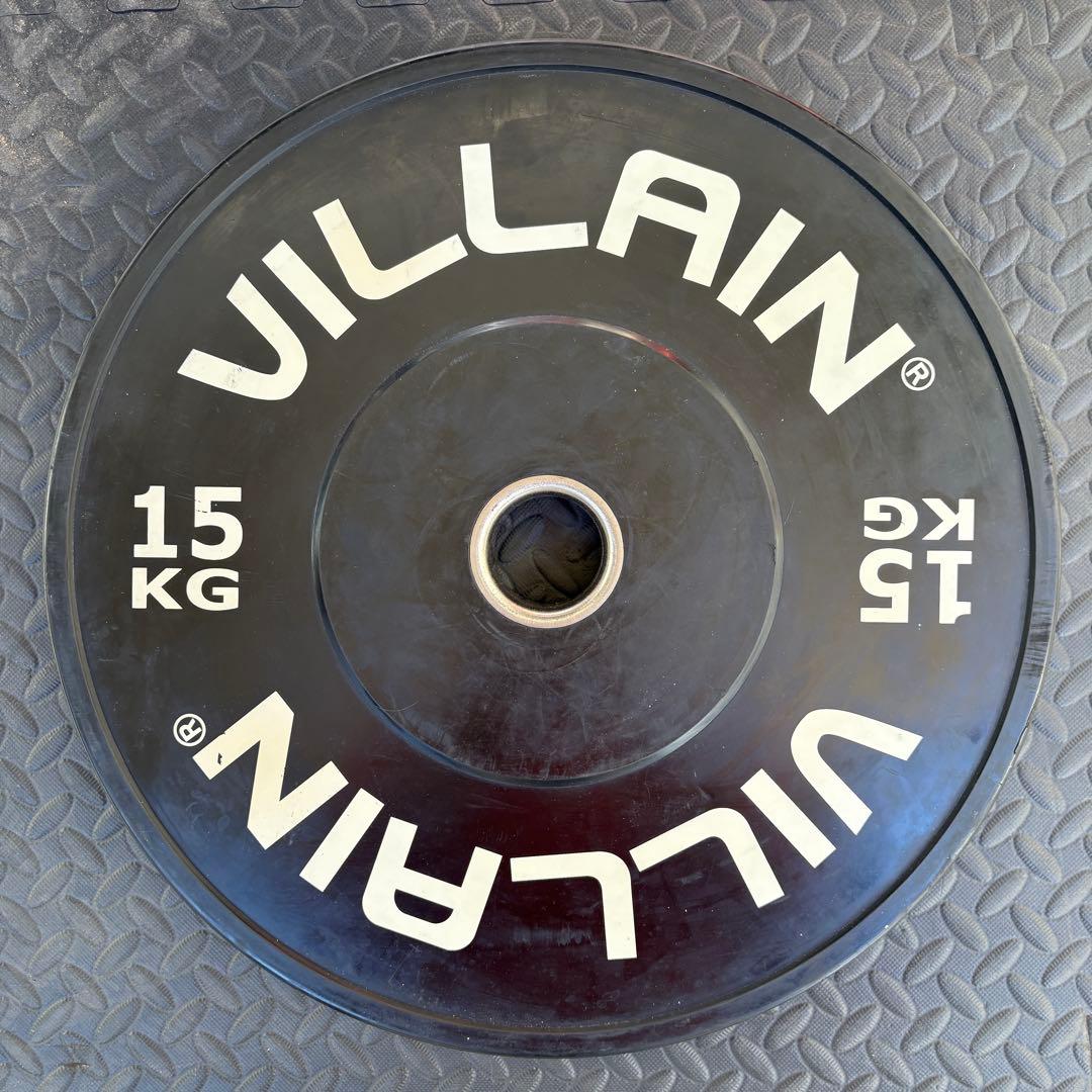 バンパープレートセット VILLAIN 5kg〜25kg 合計150kg