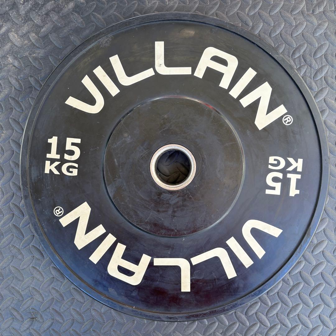 バンパープレートセット VILLAIN 5kg〜25kg 合計150kg