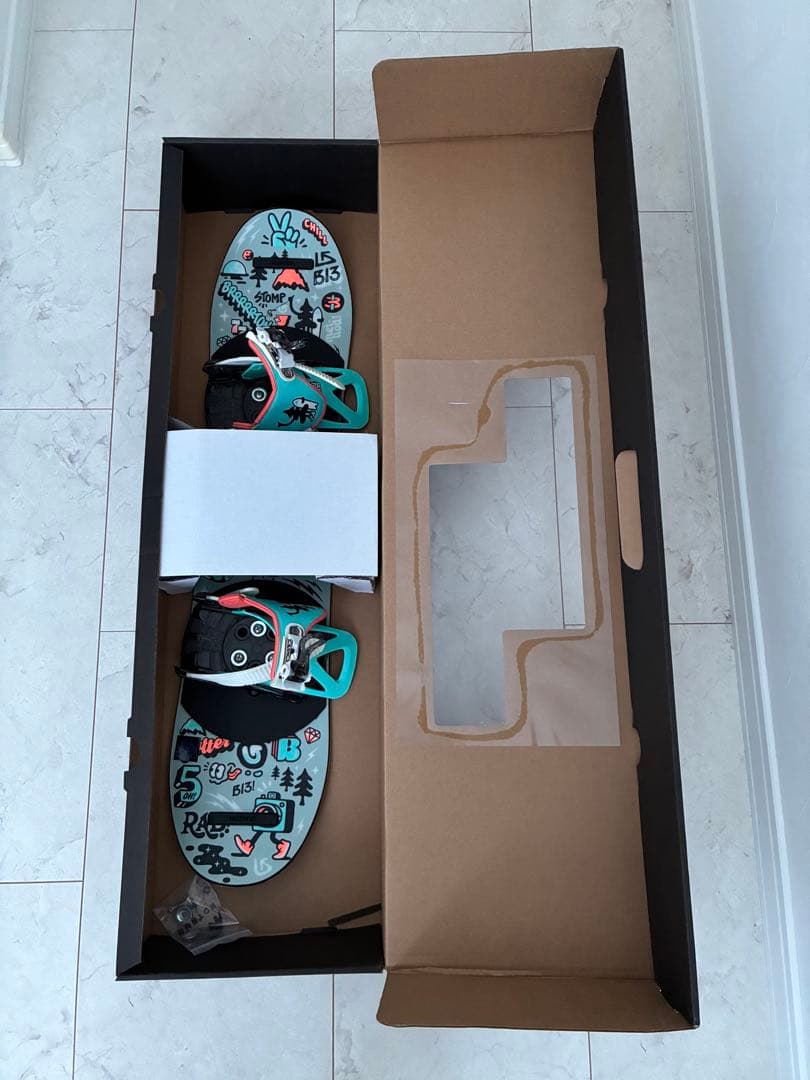 BURTON スノーボード キッズ アフタースクール 3点セット 保証書付き