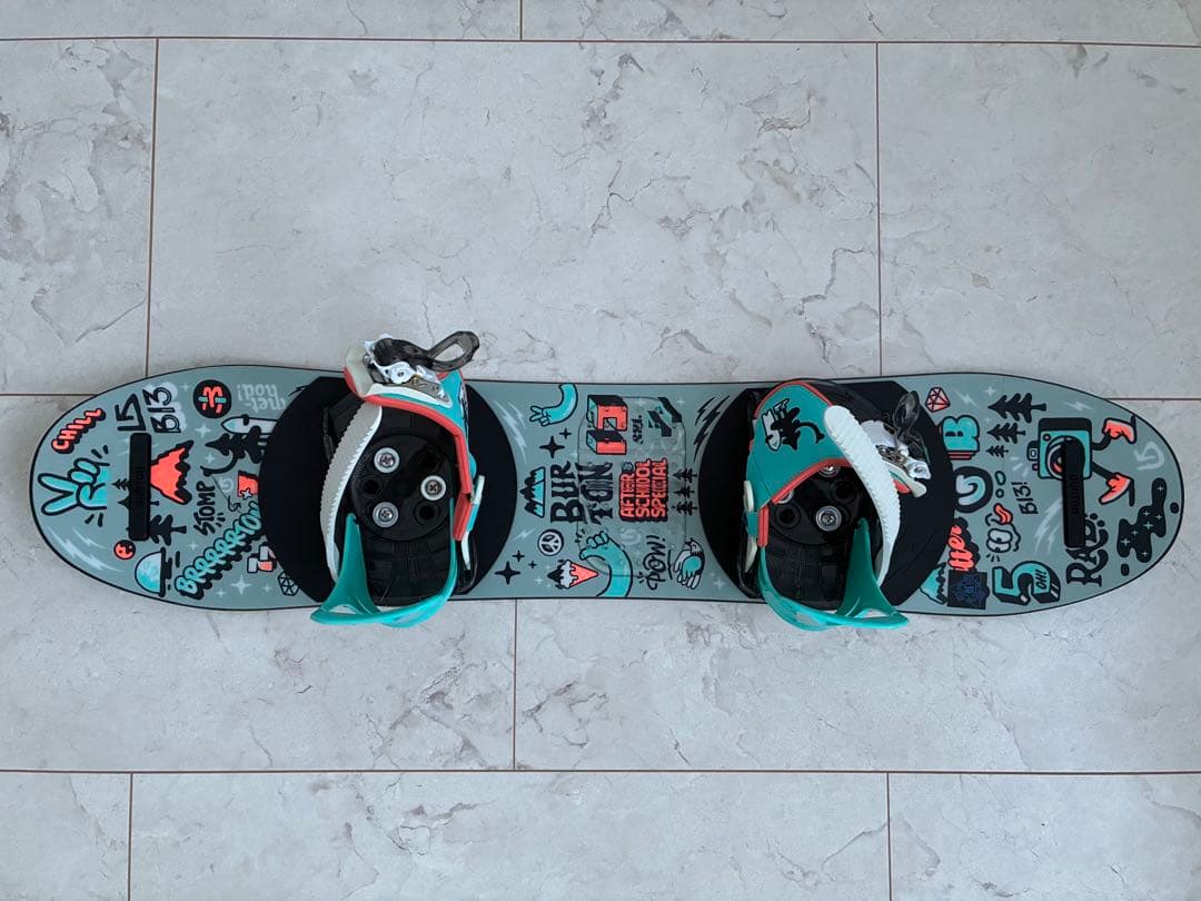 BURTON スノーボード キッズ アフタースクール 3点セット 保証書付き