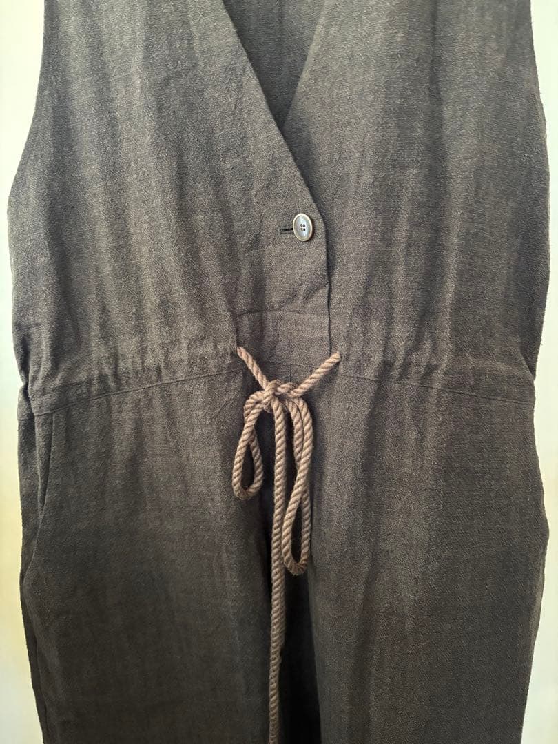 atelier naruse 黒 サロペット