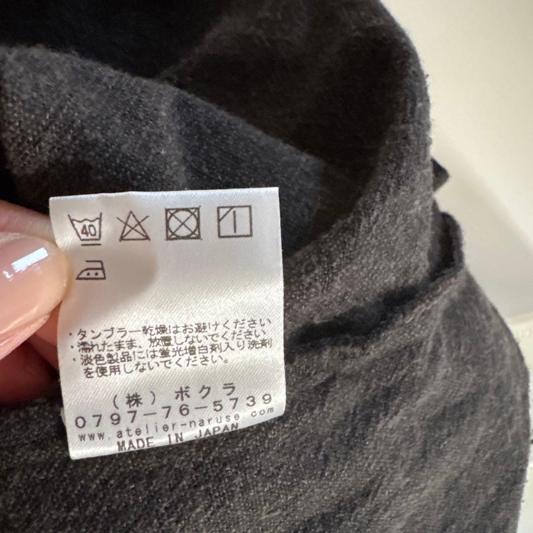 atelier naruse 黒 サロペット