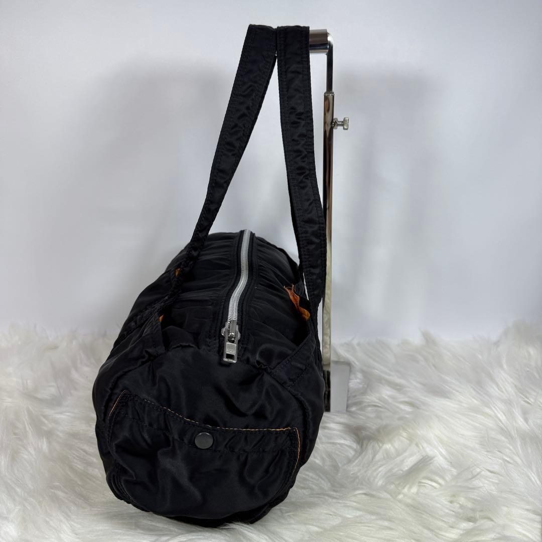 [未使用級] PORTER　タンカー　ミニボストンバッグ　S　ドラム