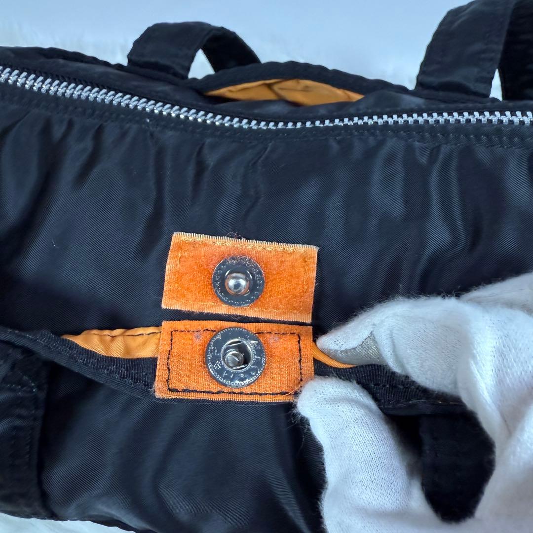 [未使用級] PORTER　タンカー　ミニボストンバッグ　S　ドラム