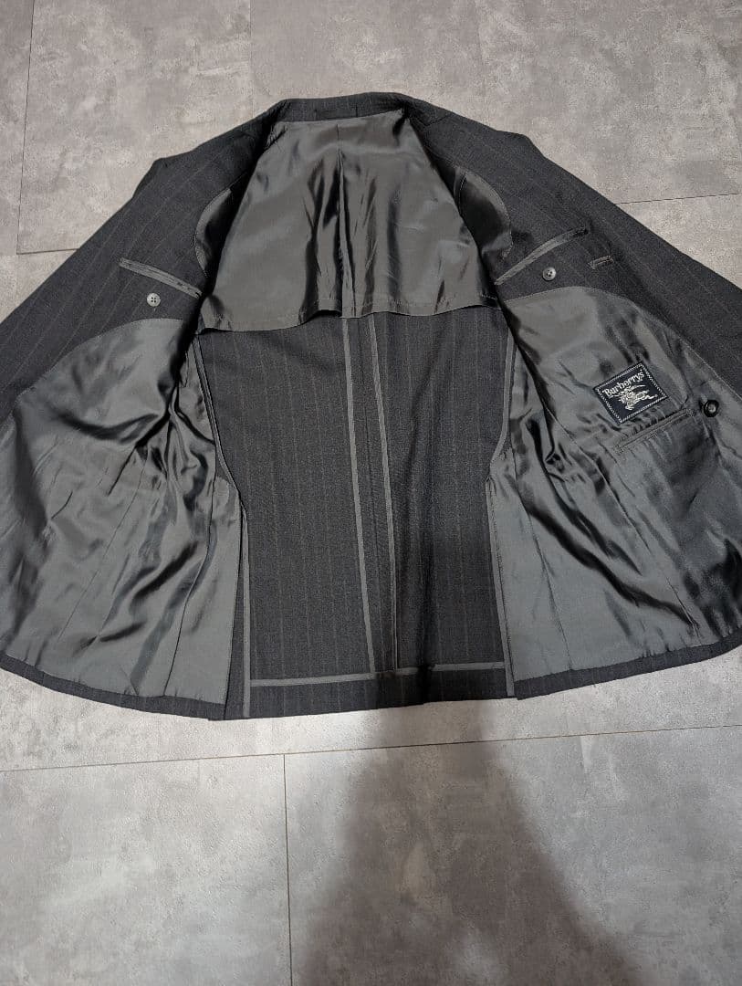 80s Burberrys グレー ダブルブレストジャケット