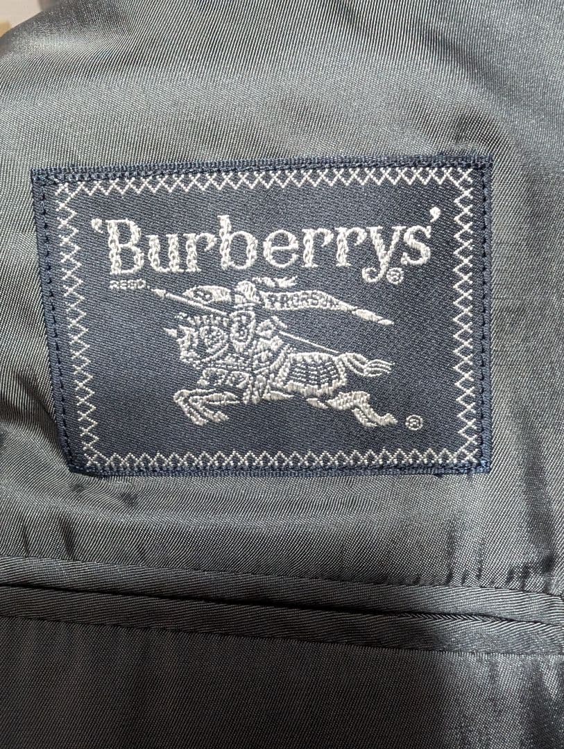80s Burberrys グレー ダブルブレストジャケット