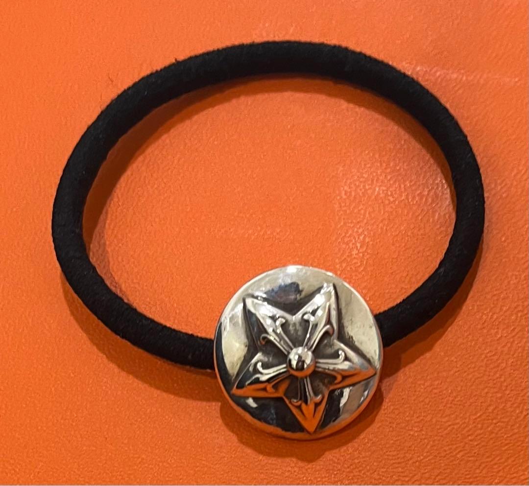 正規品　クロムハーツヘアゴム　コンチョ