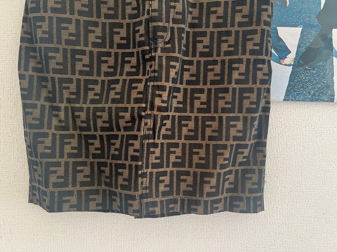 FENDI フェンディ イタリア製 ズッカ柄スカート レディース S〜M相当