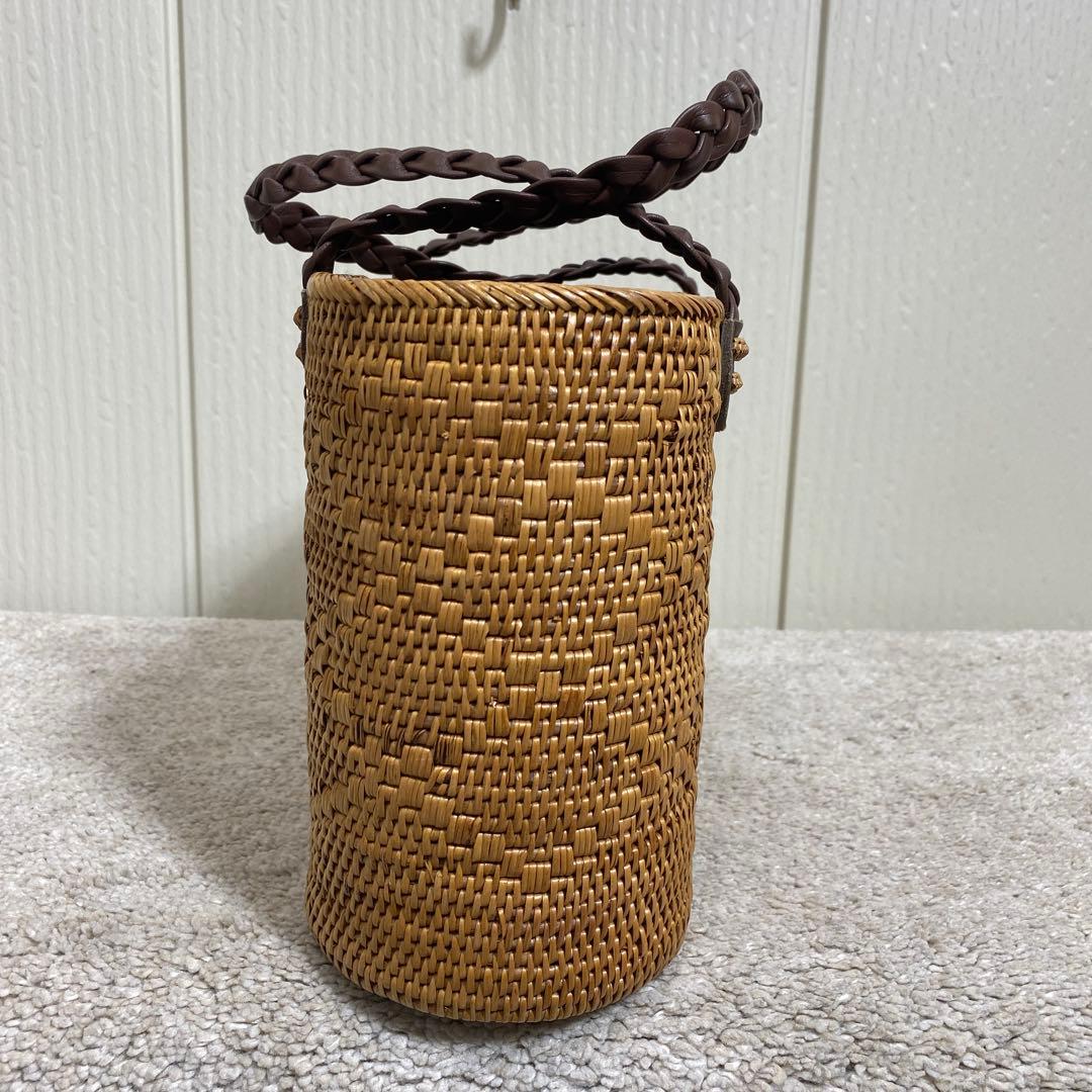 専用 24年製 AndYu アンドユウ　アタ製 カゴバッグ