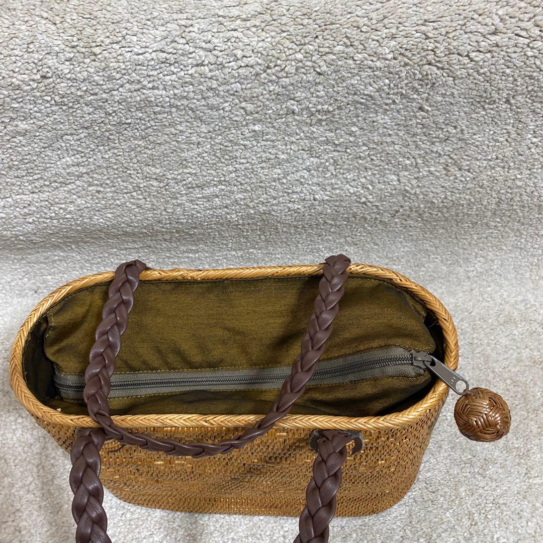 専用 24年製 AndYu アンドユウ　アタ製 カゴバッグ