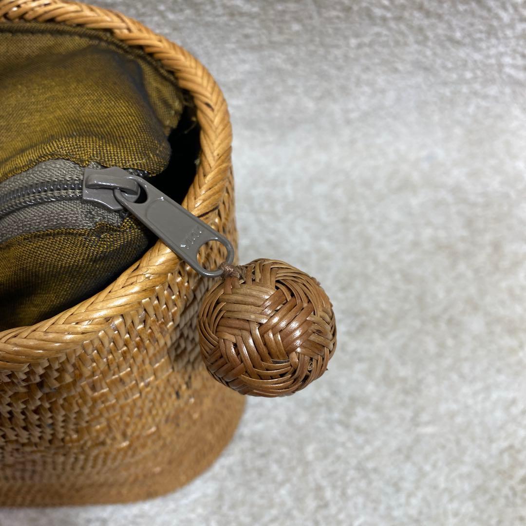 専用 24年製 AndYu アンドユウ　アタ製 カゴバッグ