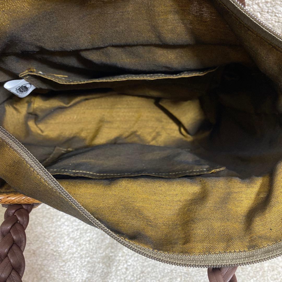 専用 24年製 AndYu アンドユウ　アタ製 カゴバッグ