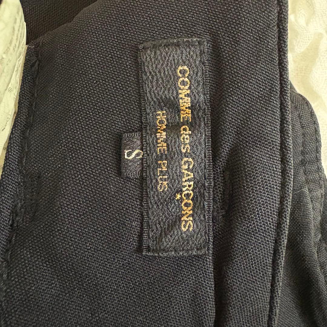 コムデギャルソンオムプリュスプリーツポリ縮巻きスカート