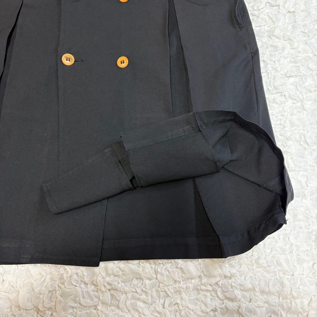 コムデギャルソンオムプリュスプリーツポリ縮巻きスカート