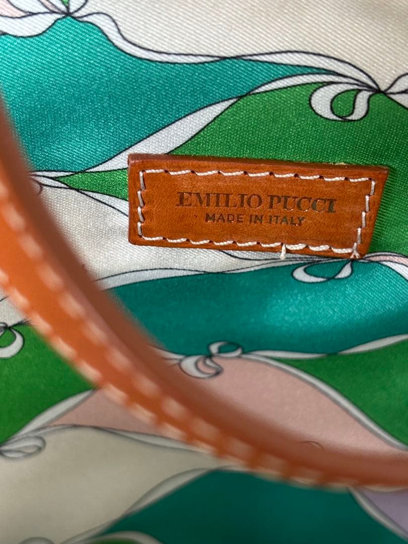 EMILIO PUCCI かごバッグ