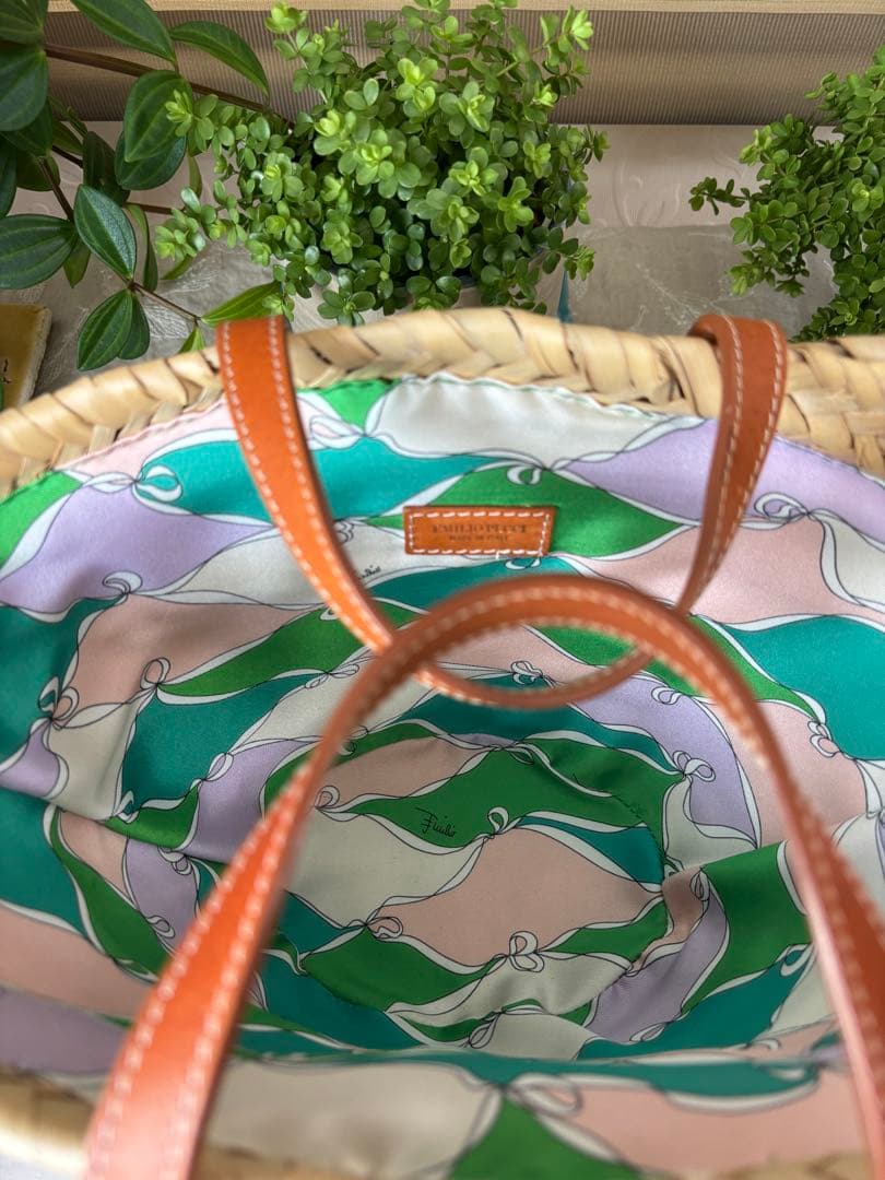 EMILIO PUCCI かごバッグ