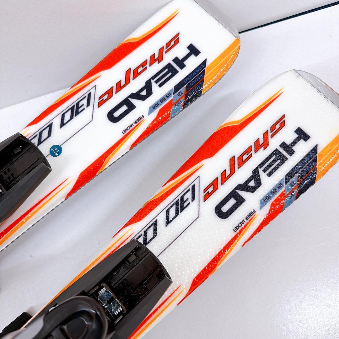 【美品】HEAD shape three スキー板130 ミッドスキー