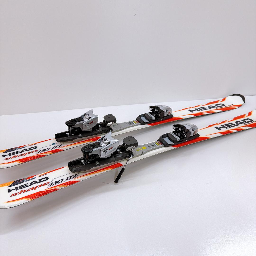 【美品】HEAD shape three スキー板130 ミッドスキー