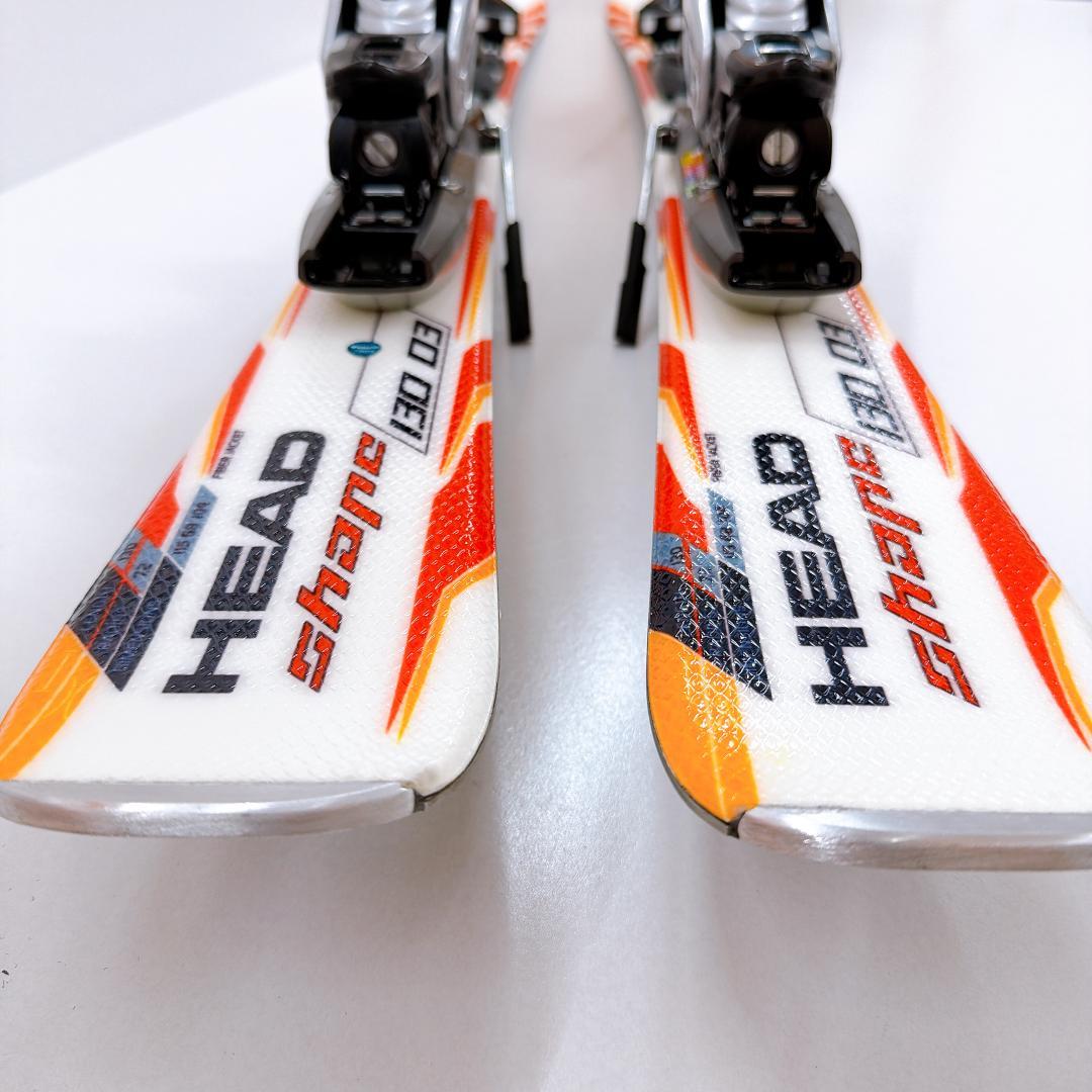 【美品】HEAD shape three スキー板130 ミッドスキー